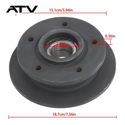 Solidspare Front Brake Rotors M151064 For John Deere Gator TX 4X2, Turf & HTX Models New