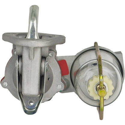 Solid Spare Fuel Lift Pump w/Bowl 2641406 890960M91 Fit for Allis Chalmers Tractor 160