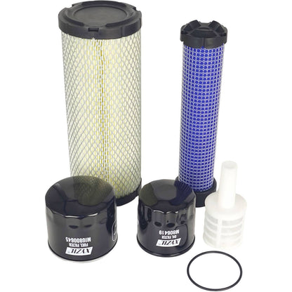 Solid Spare Maintenance Filter Kit for John Deere 790 (SN 790001-) Engine 3TNE82A