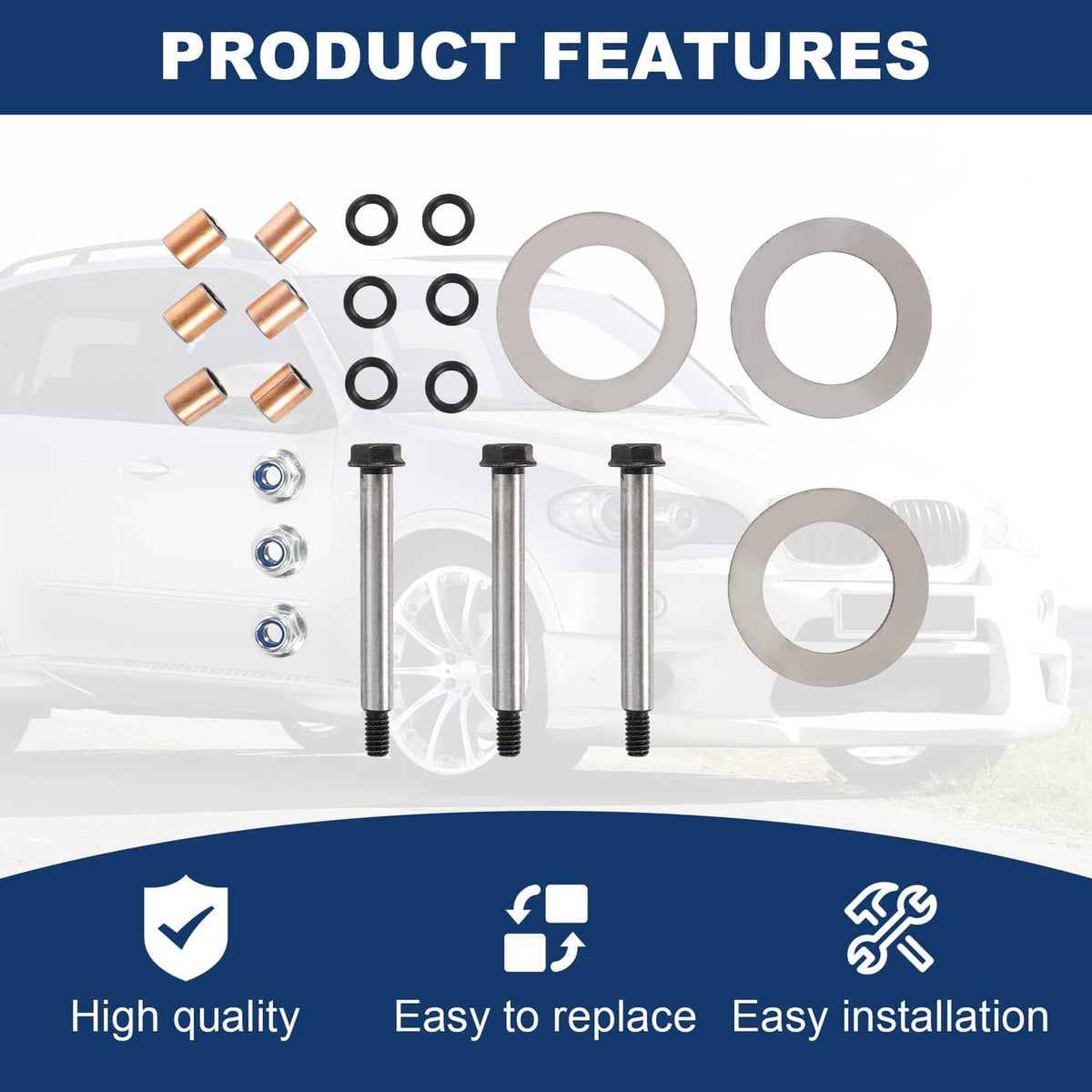 Solidspare Primary Drive Clutch Rebuild Kit 4639-674 0646-671 0746-671 for Arctic Cat