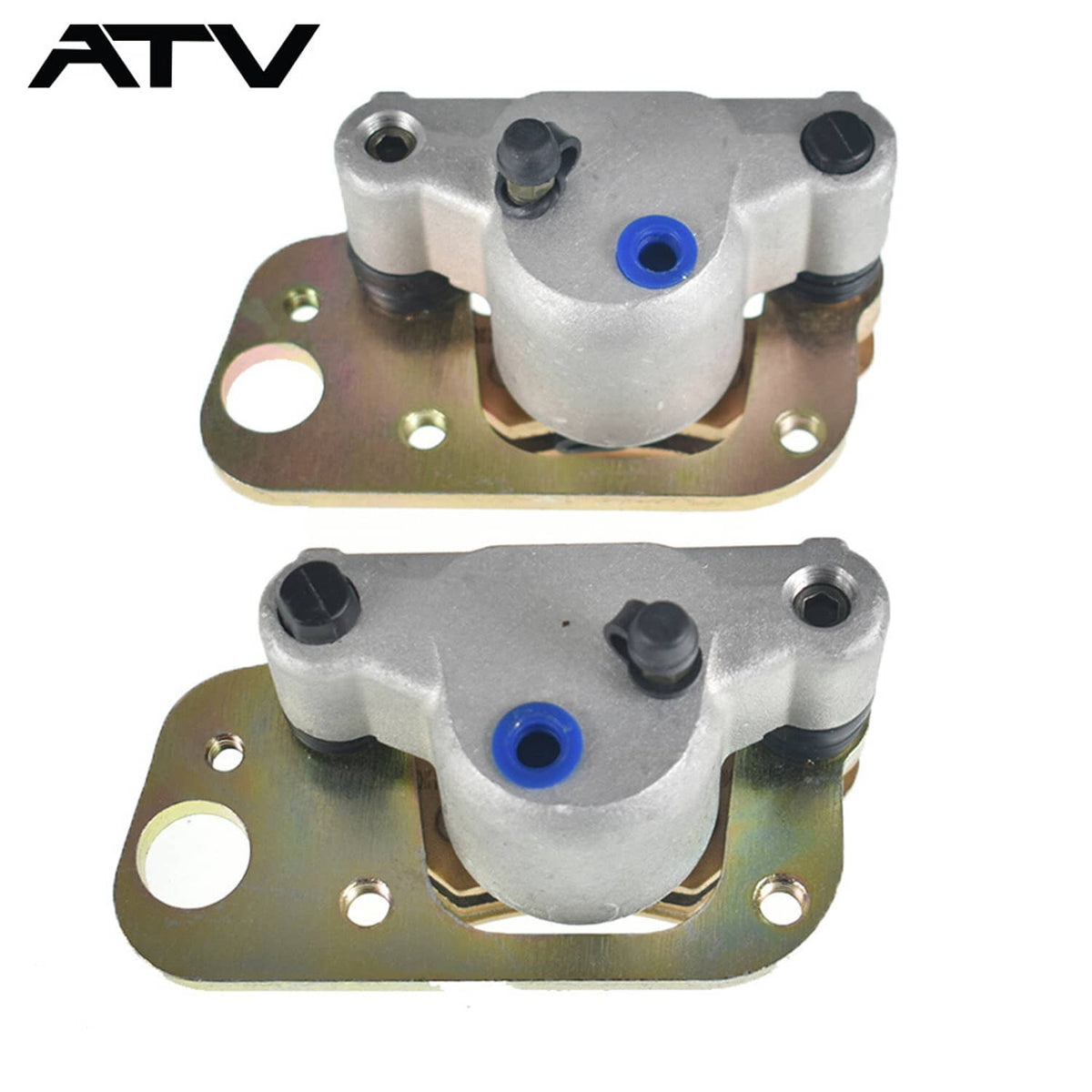 Solidspare For Polaris Scrambler 500 With Pads Left & Right Front Brake Calipers