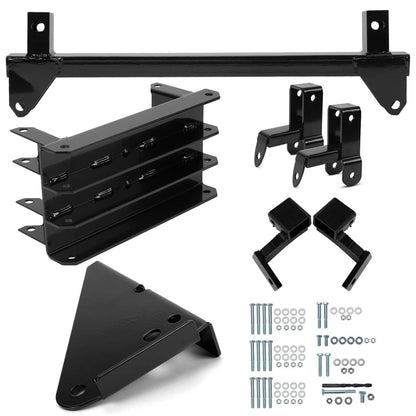 Solidspare 4" Block Lift Kit Heavy Duty Powder Coated For Yamaha Golf Cart G29 Drive Model