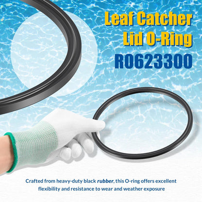 Solidspare R0623300 O-Ring Seal for Zodiac CLC500 Cyclonic Leaf Catcher, Black (1-Pack)