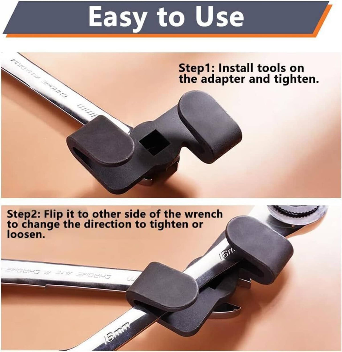 Solidspare For 1/2 Inch Drive Wrench Extend More Leverage Universal Wrench Extender Adapto