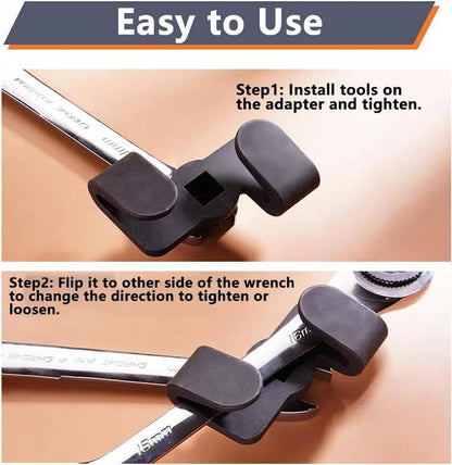 Solidspare For 1/2 Inch Drive Wrench Extend More Leverage Universal Wrench Extender Adapto