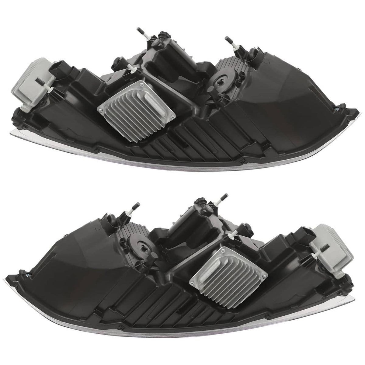 Solidspare Left & Right Full LED Headlights Headlamps For 2018-2022 Freightliner Cascadia