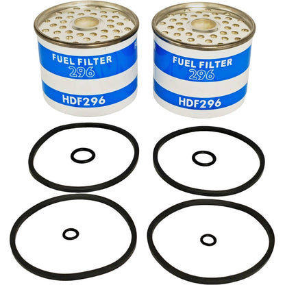 Solid Spare 2X Fuel Filter 26560017 Fit for Ford 1000 1100 1400 1530 1540 2000 2100 2110