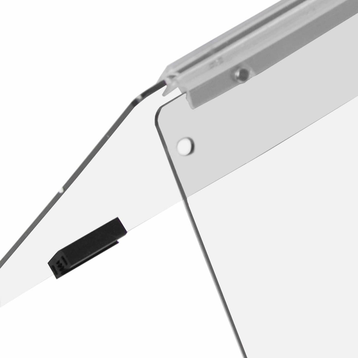 Solidspare Clear Foldable Windshield For Golf Cart Part For EZGO RXV 2008-Now Gas Electric