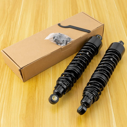 Solidspare 15" Adjustable Rear Shocks Absorbers For Harley Road King Electra Street Glide