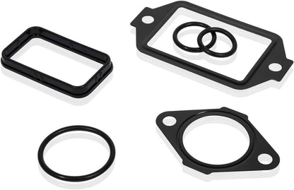 Solid Spare 10263 Oil Cooler Seal Install Kit for 2001-2010 GM 6.6L Duramax LB7 LLY LBZ LMM