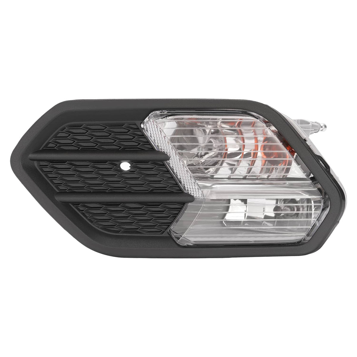 Solid Spare Left Driver Side Bumper Fog Light For Ford Escape 2017 2018 2019 w/Black Cover