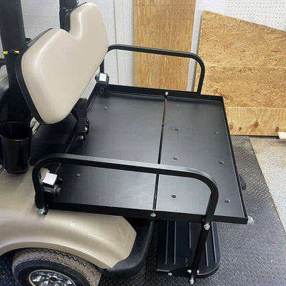 Solidspare Flip Folding Rear Back Seat Kit For Yamaha Drive G29 2007-2016 Golf Cart