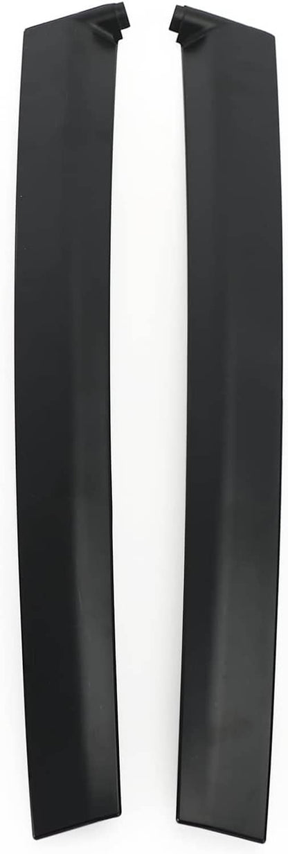 Solidspare LH & RH Door Garnish Trim Pillar Sash for 1992-1995 Honda Civic Coupe Hatchback