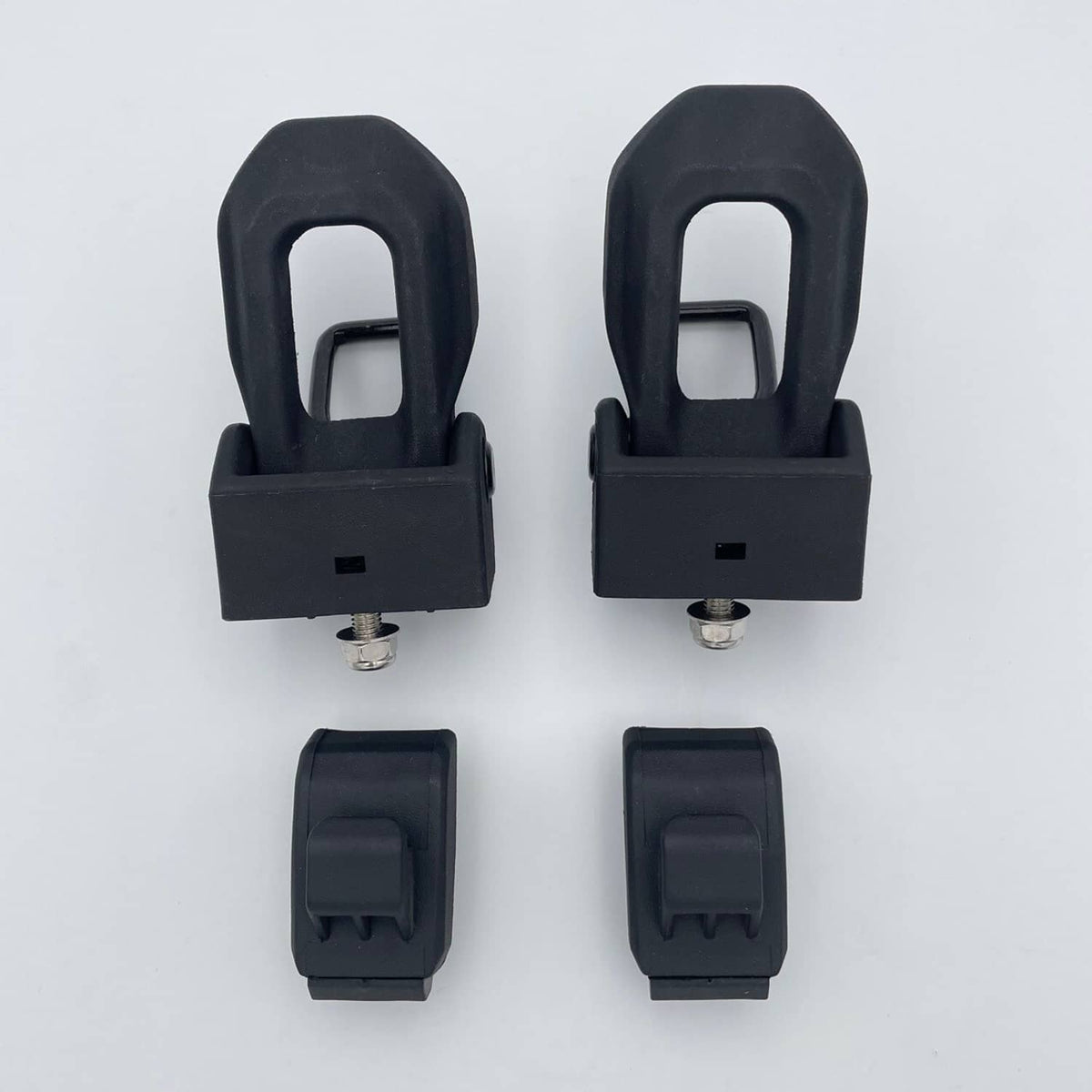 Solid Spare 2x Hood Lock Catch Bracket Latch Buckle For Jeep Wrangler JK JL JT 07-23 Sport