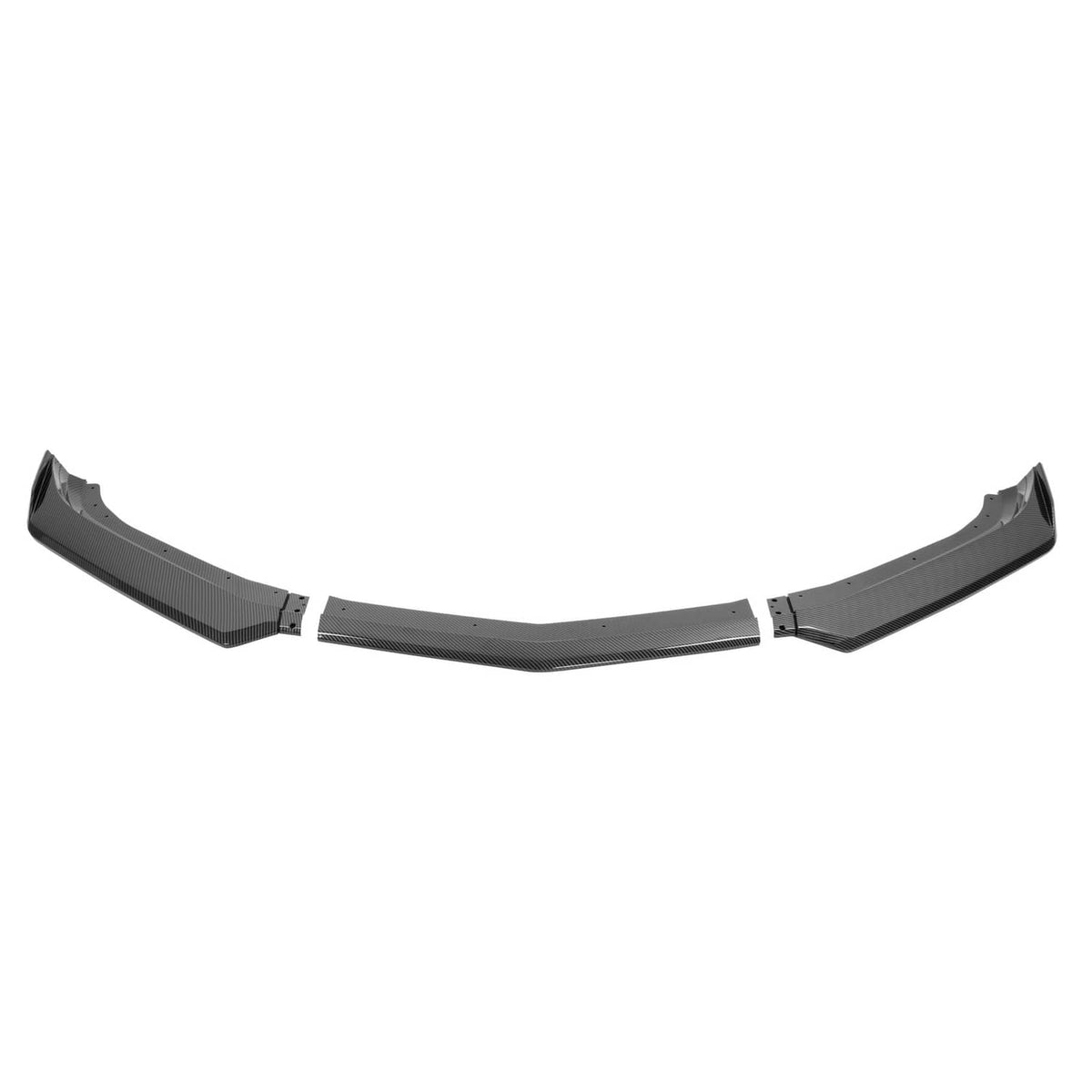 Solid Spare Front Bumper Lip Splitter Carbon Fiber Look For 16-21 Camaro SS / 19-21 LS LT RS