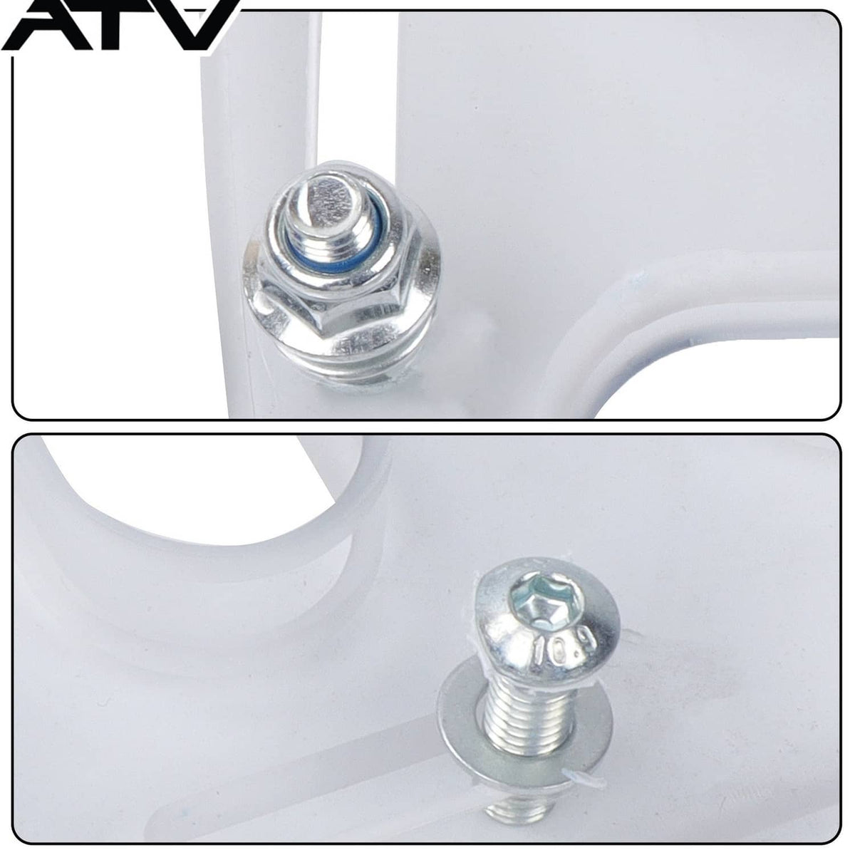 Solidspare 2 PIECE Windshield Glass For Kubota RTV X900 X1120 X1140  2016-2022 KB-X900LWV