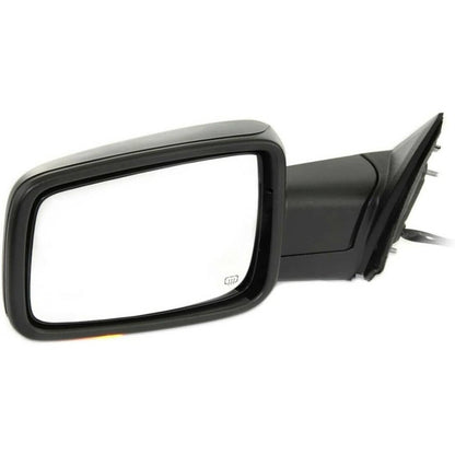 Solidspare Left/Driver Mirror w/Heated+ Temp Sensor Power Fold For 2013-2019 Dodge Ram 1500