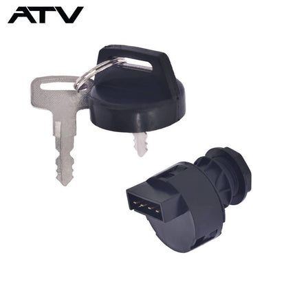 Solidspare IGNITION KEY SWITCH FOR POLARIS PREDATOR 500 2003 2004 2005 2006 2007