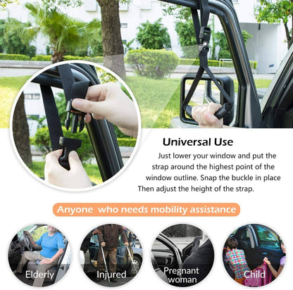Solid Spare Auto Cane Car Grab Handle Adjustable Standing Aid Vehicle Assist Grip Handle