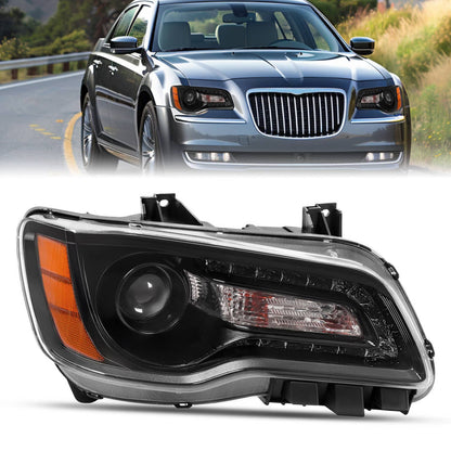 Solid Spare Passenger Projector Headlight Clear Lens For Chrysler 300 2011-2023 #68085416AF