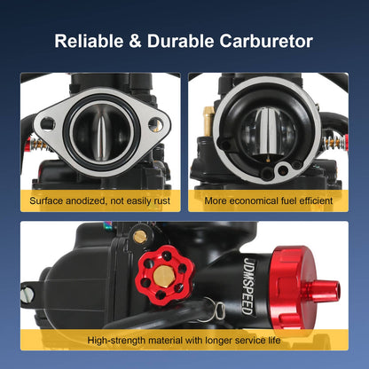 Solidspare Carburetor Carb For 110cc 125cc 140cc Lifan Apollo Pit Bike ATV PE 22 mm Flange