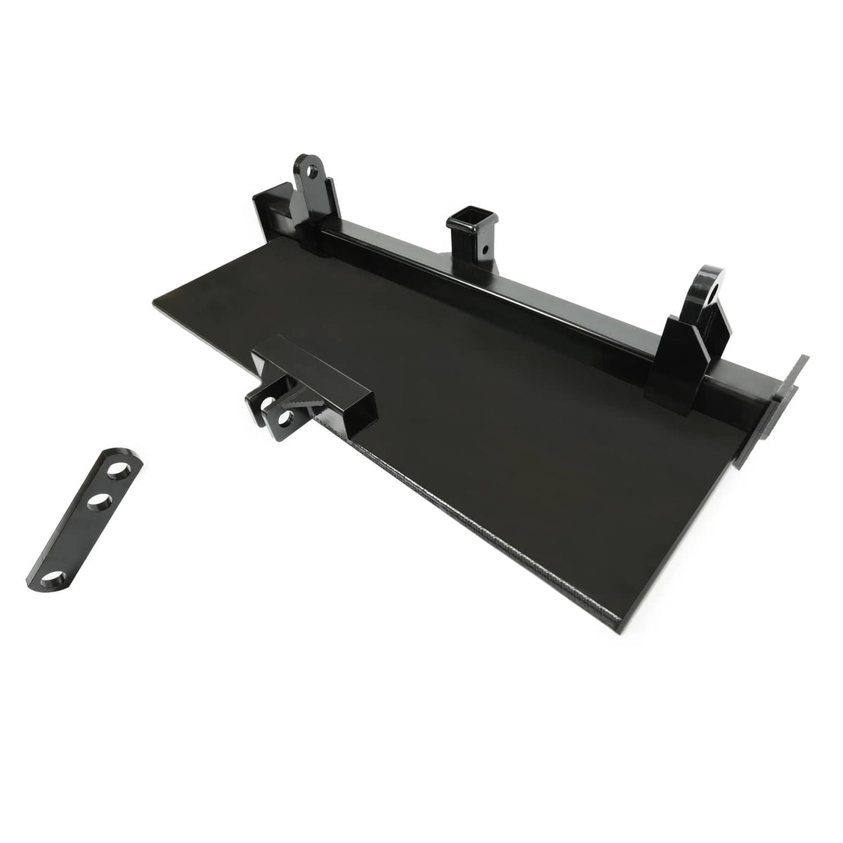 Solidspare 3-Point Attachment Adapter Hitch Adjustable Skid Steer Loader Tractor