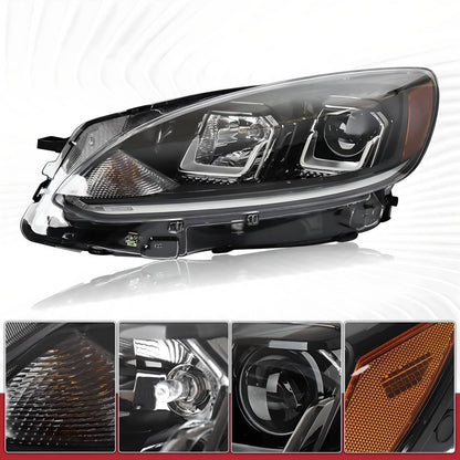 Solidspare Left Driver Side Halogen Headlight Assy w/Bulb For Ford Escape 2020 2021 2022
