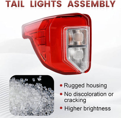Solidspare New Left Side LED Tail Light For Ford Explorer 2020-2022 Rear Lamp LB5Z13404F