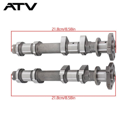 Solidspare 1204739 1204740 For 2011 12 2013 Polaris RZR XP 900 Intake and Exhaust Camshaft