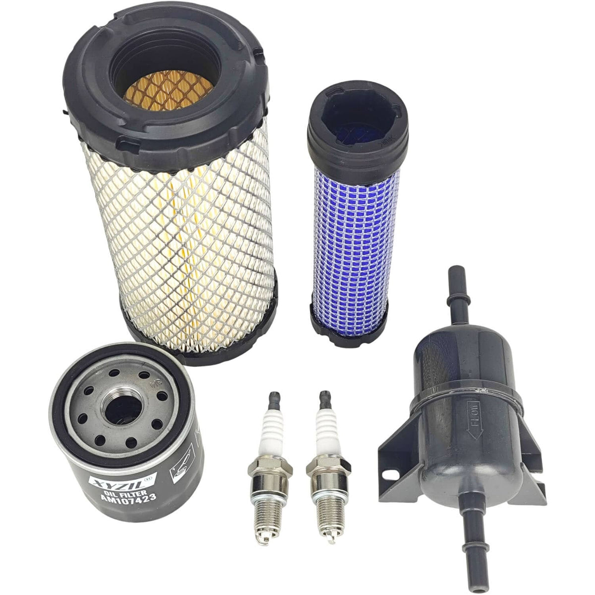 Solid Spare LG261 Tune Up Maintenance Filter Kit Fit for John Deere Gator XUV620i XUV625i