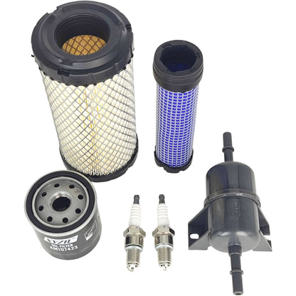 Solid Spare LG261 Tune Up Maintenance Filter Kit Fit for John Deere Gator XUV620i XUV625i