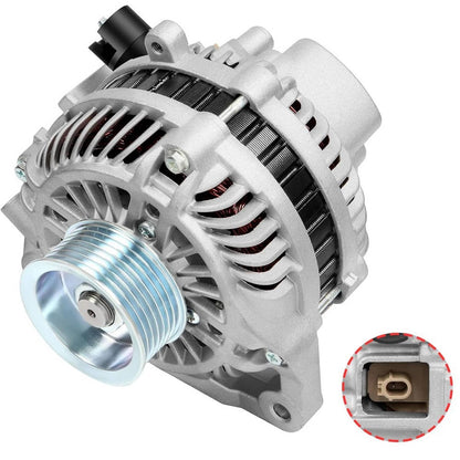 Solidspare 12V 95A CW Alternator For 2012-2015 Honda Civic 1.8L 2013-2015 Acura ILX 2.0L