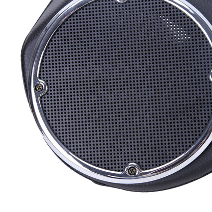 Solidspare 6.5" Speaker Pods Box Pack Trunk For Harley Touring Tour Pak Electra Glide 14-24