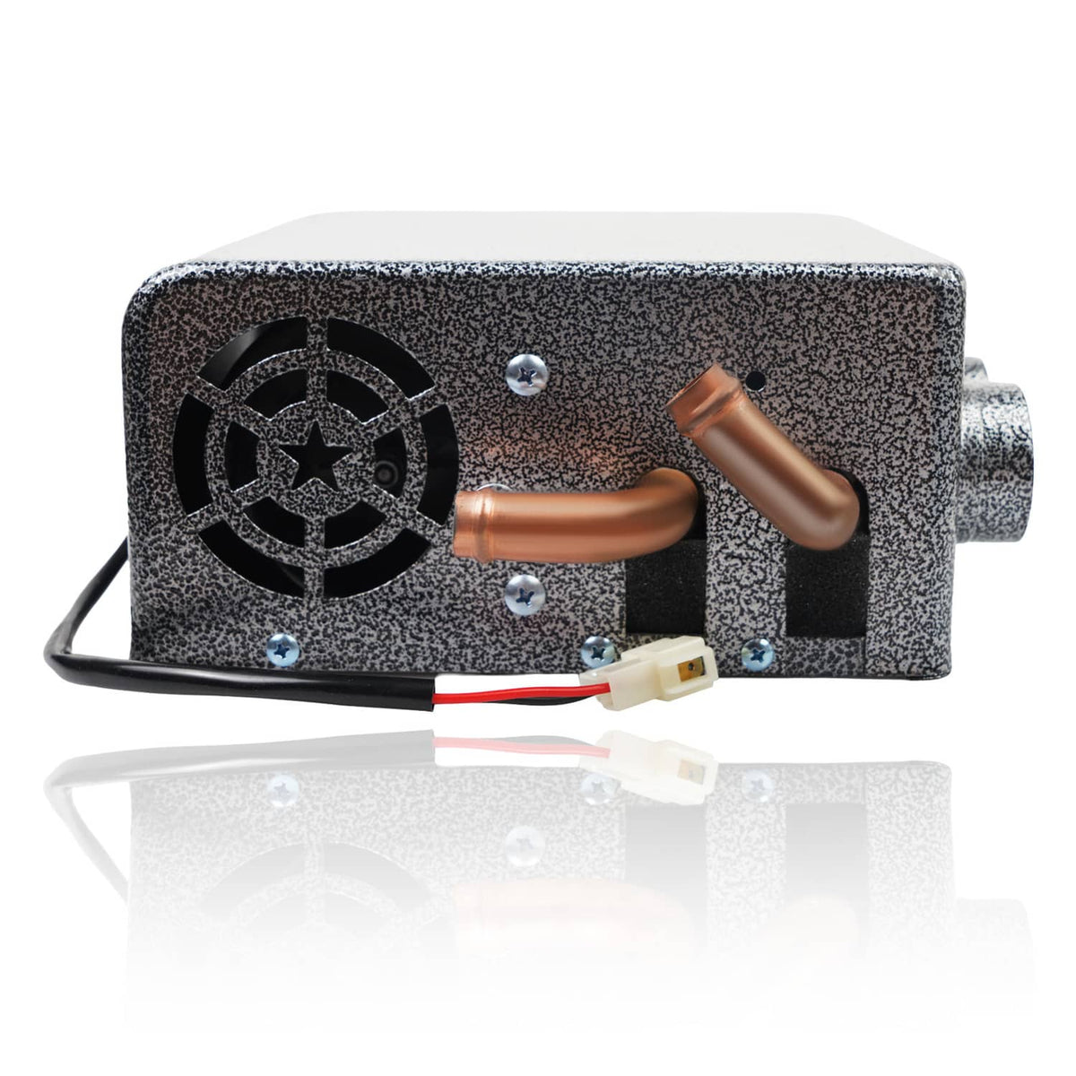 Solidspare Universal 12 VOLT Underdash Heater Heat w/ Speed Switch for Car or Truck 4 port