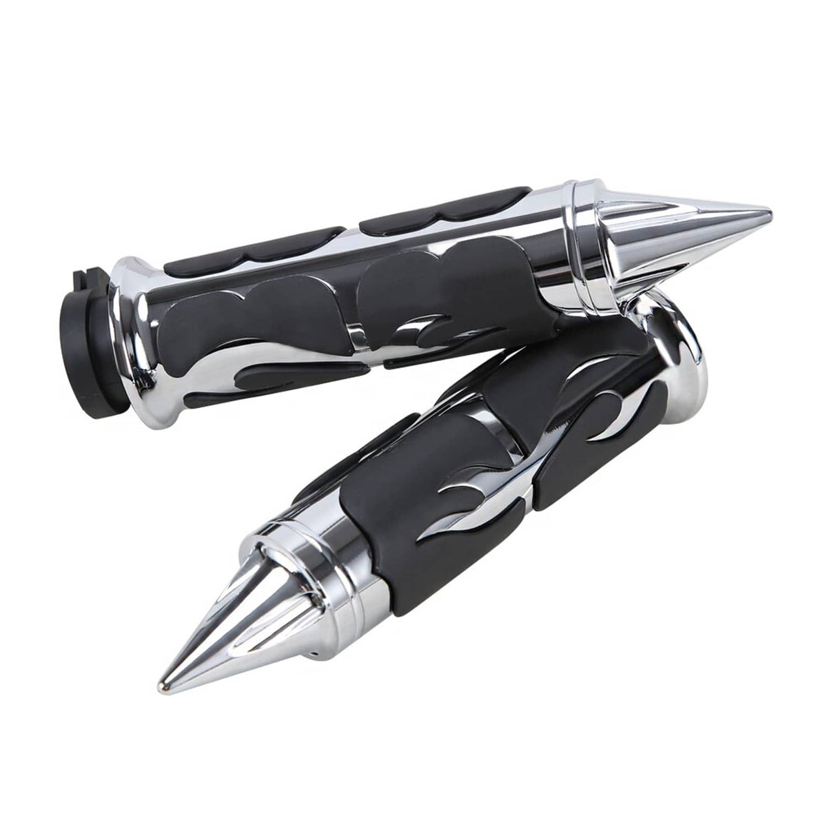 Solidspare 1'' Motorcycle Handle Bar Hand Grips Fit for Harley Sportster XL1200 883 Dyna