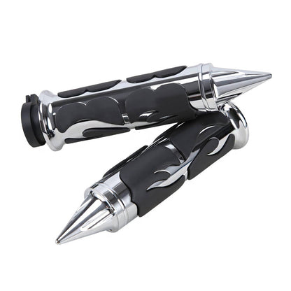 Solidspare 1'' Motorcycle Handle Bar Hand Grips Fit for Harley Sportster XL1200 883 Dyna