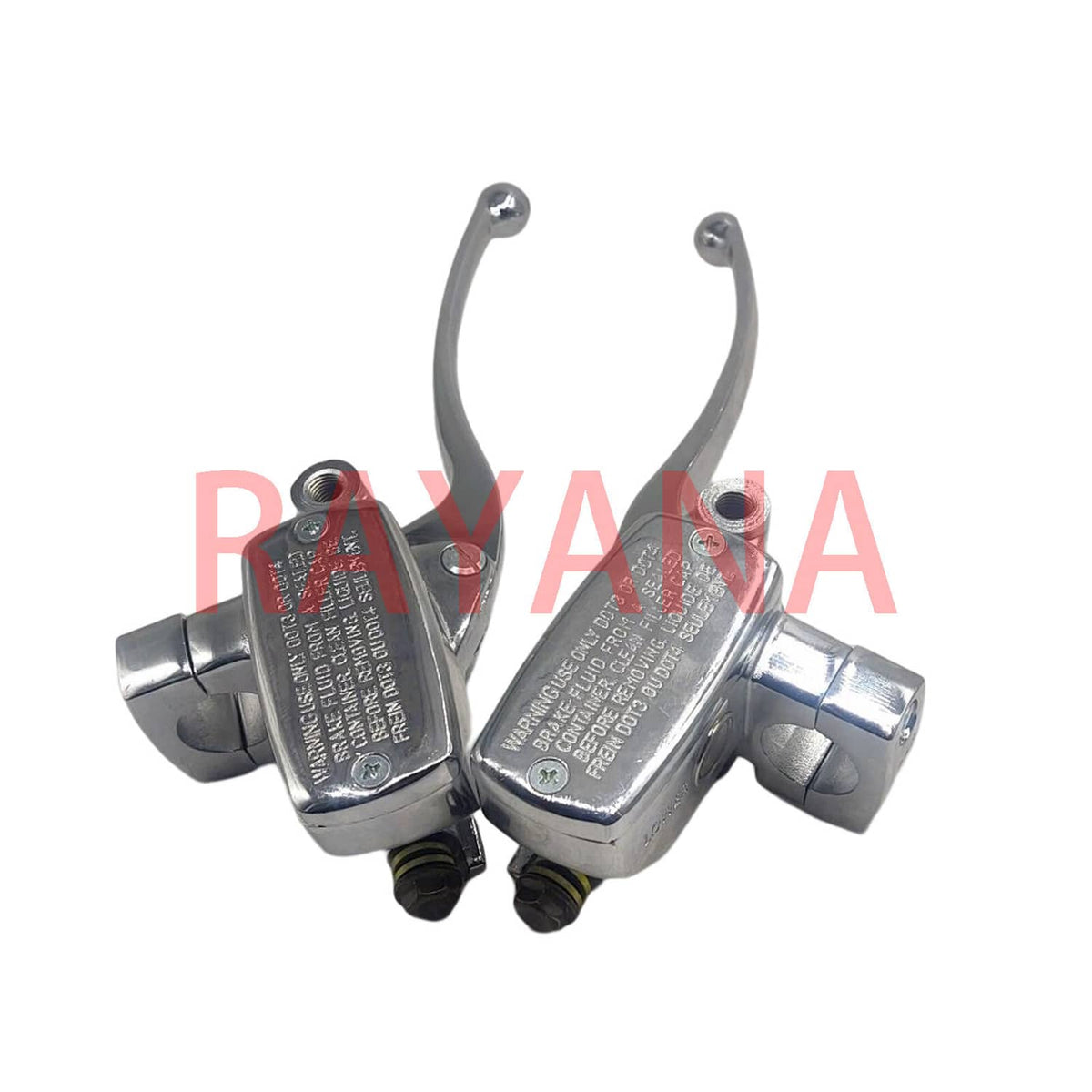 Solidspare US Chrome Brake Master Cylinder Clutch Levers for Suzuki Intruder 800 1400 1500