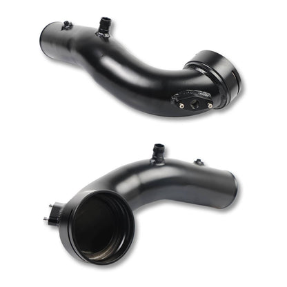 Solidspare Black For BMW 3.0L N55 535i 640i 740i F10 F12 F13 Charge Pipe & Boost Pipe Kit