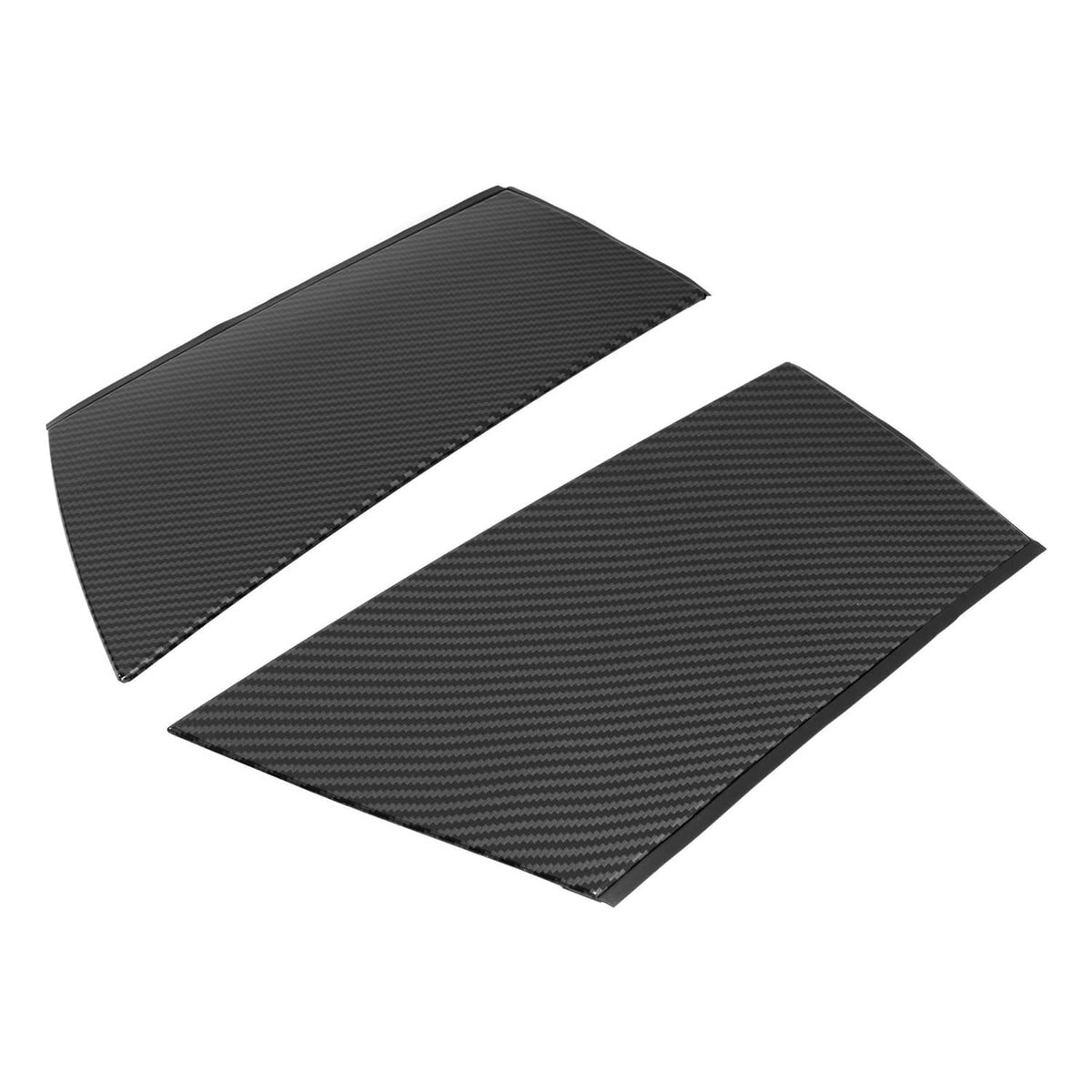 Solid Spare Pillar Molding Trim Cover Carbon Fiber Painted LH & RH For 2009-2020 Nissan 370Z