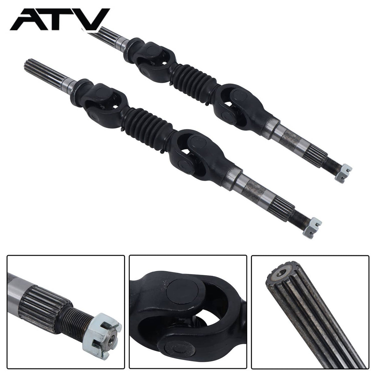 Solidspare For Kubota RTV900 / RTV1100 / RTV1140 4x4 Left and Right REAR Axle SET-All Years