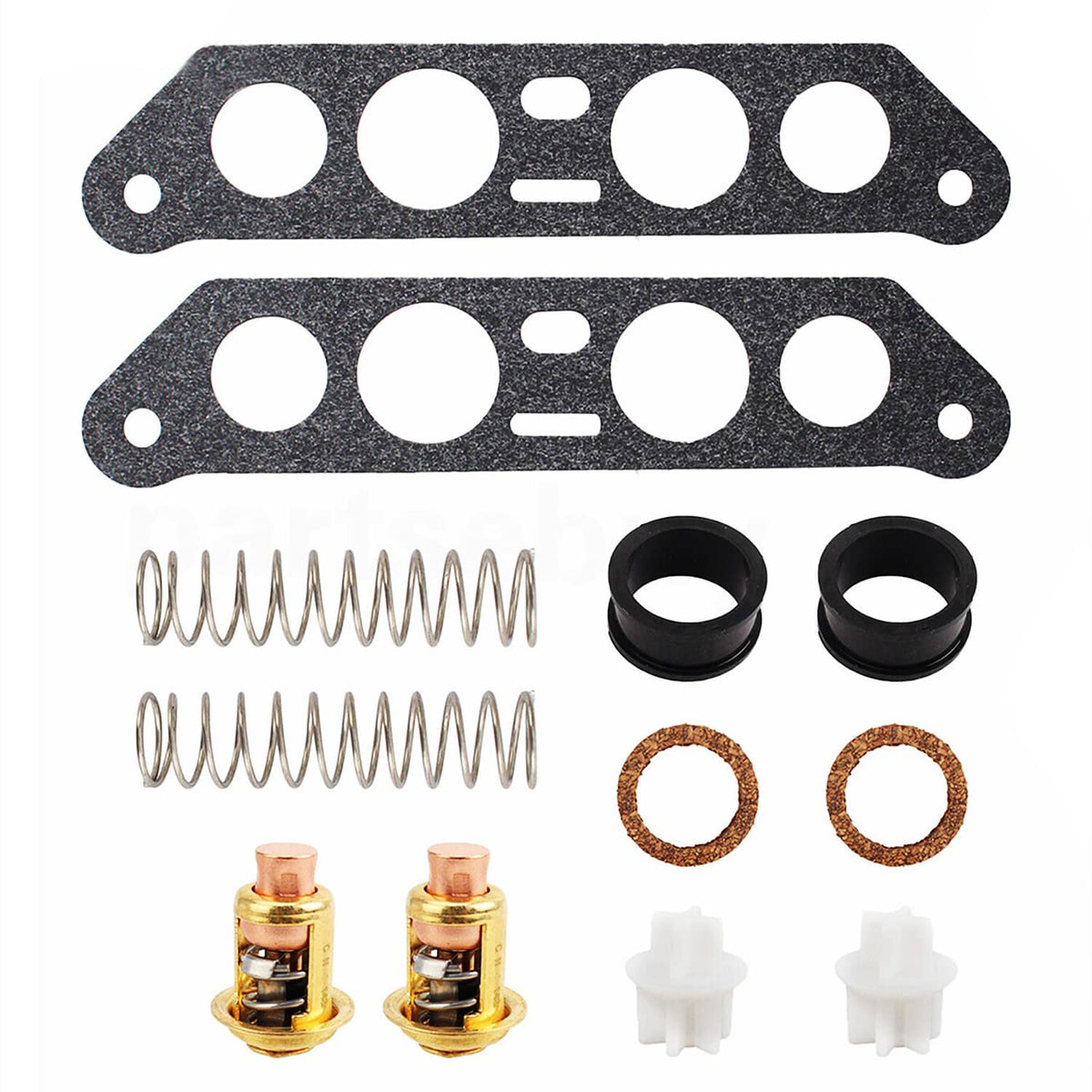 Solid Spare 18-3673 Thermostat Kit For Johnson Evinrude 140hp 115hp 112hp 110hp 90 85hp 80hp