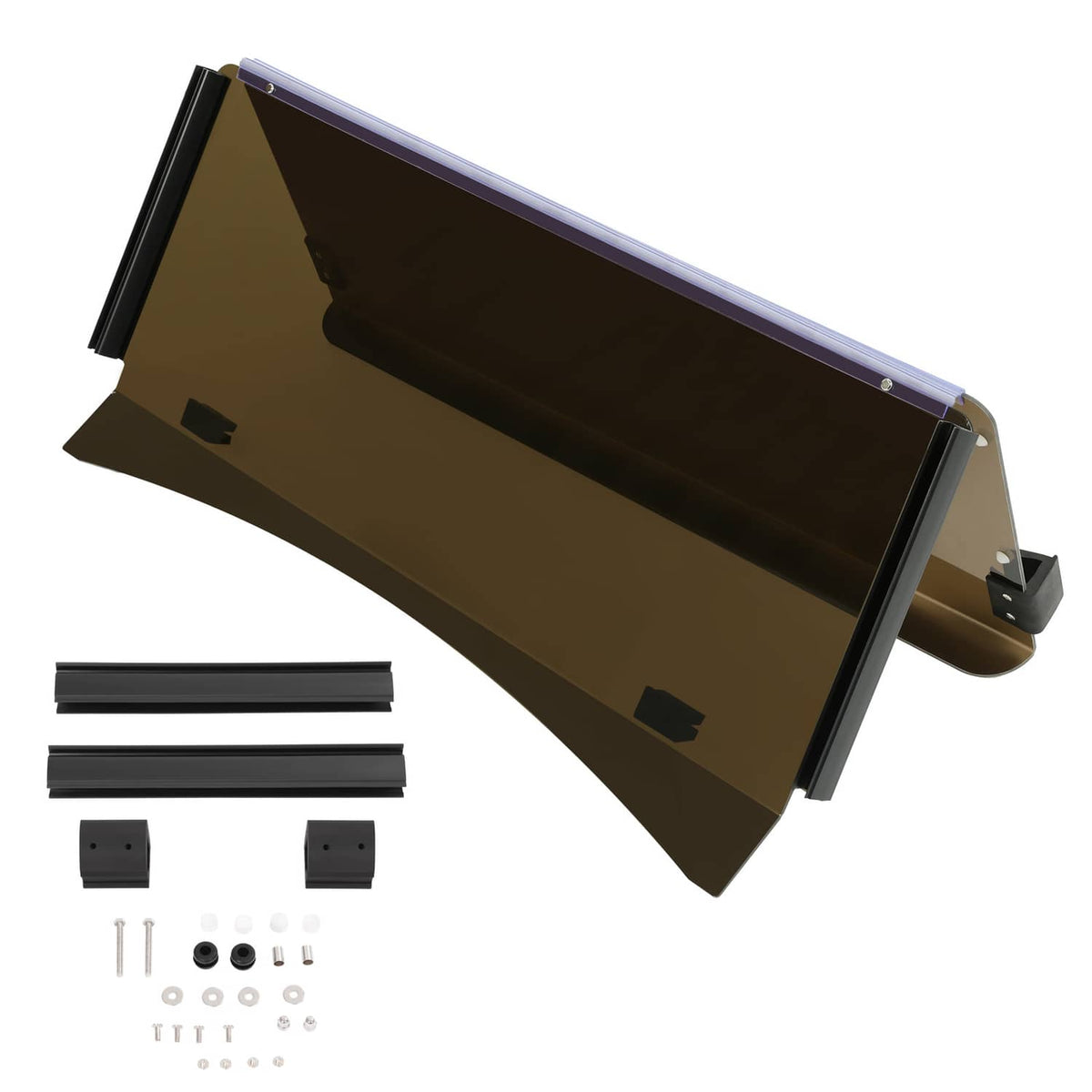 Solidspare For EZGO TXT 2014-UP Golf Cart Fold Down Folding Tinted Windshield Windscreen