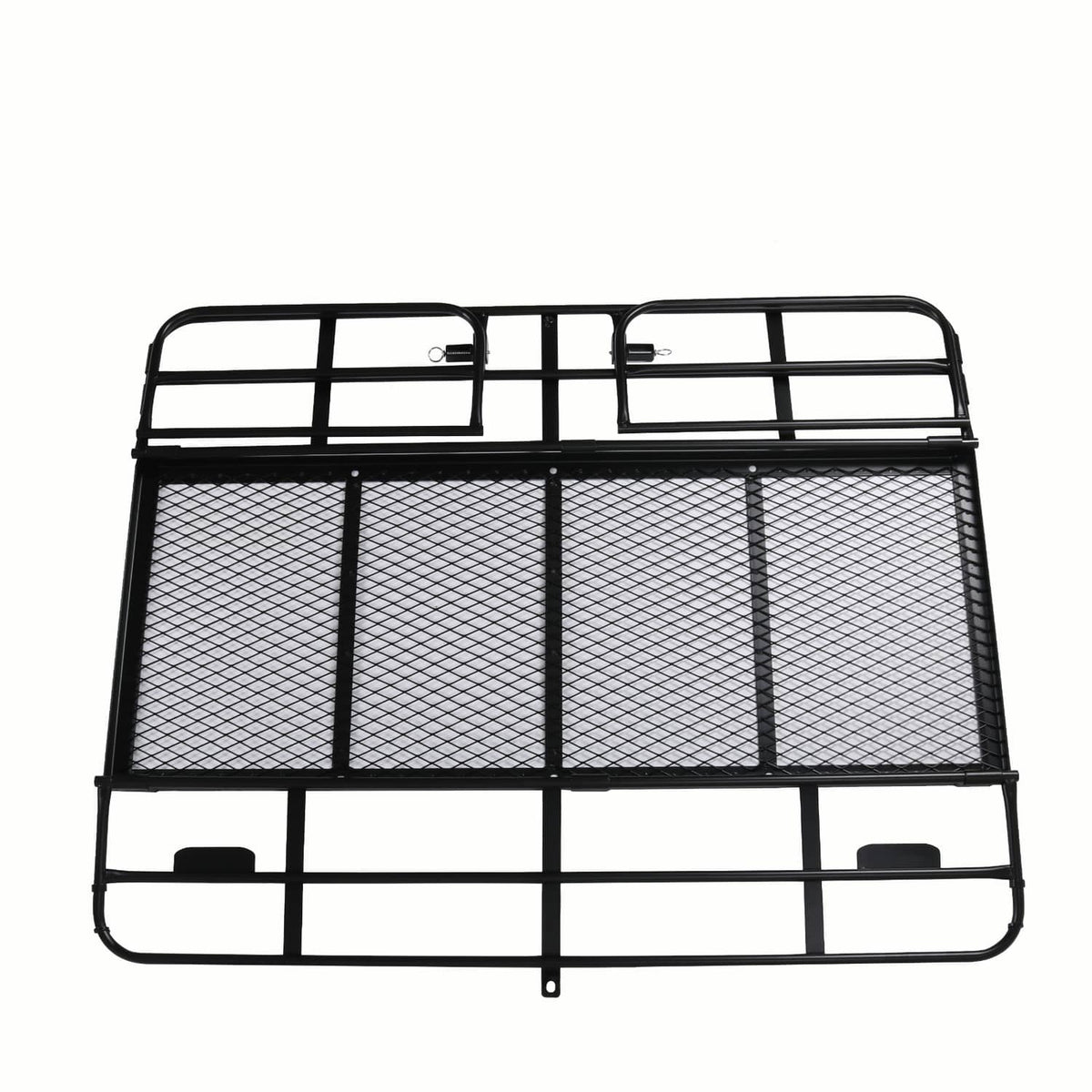 Solidspare 500lbs Car SUV Folding Rack Cargo Basket Trailer Hitch Mount Luggage Carrier New
