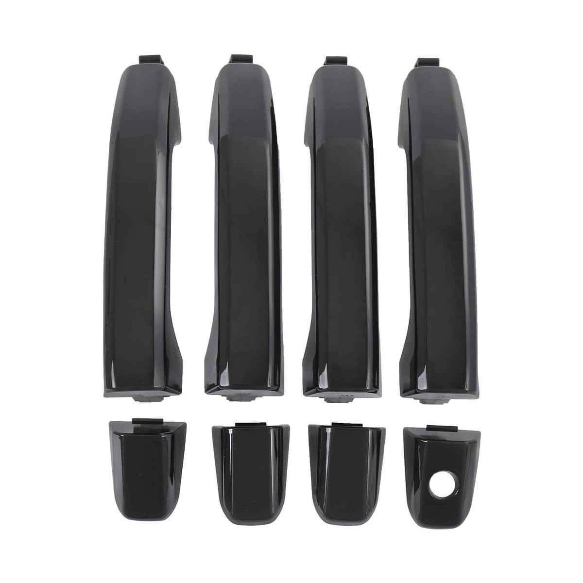 Solidspare 4 PCS Exterior Door Handle Front Rear For Chevy Silverado GMC Sierra 2014-2018