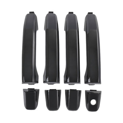 Solidspare 4 PCS Exterior Door Handle Front Rear For Chevy Silverado GMC Sierra 2014-2018