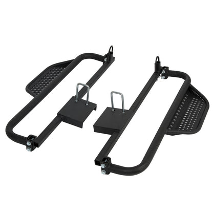 Solidspare Golf Cart Nerf Bars Running Boards Side Step For Electric Club Car DS 2004-2008