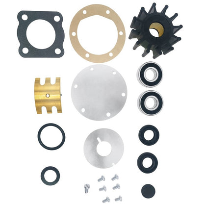 Solid Spare New Major Repair Kit For Jabsco Pump 18400-0050 Onan 132-0147 MDJC MDJF 15KW