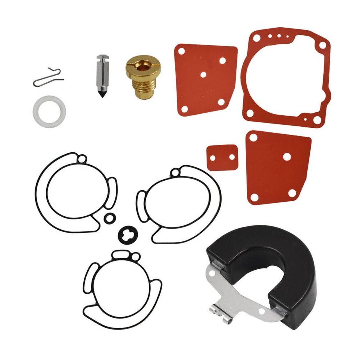 Solid Spare For Johnson Evinrude 18-7247 438996 V4, V6 150 HP 1998-2002 Carburetor Kits