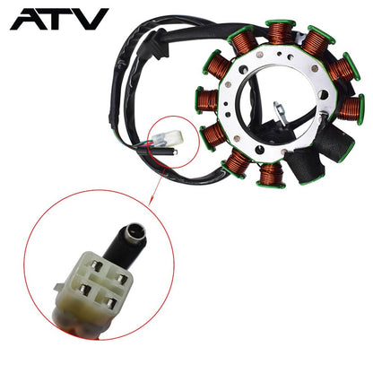 Solidspare Stator + Gasket For Honda Sportrax 400 TRX400EX 2x4 1999-2008
