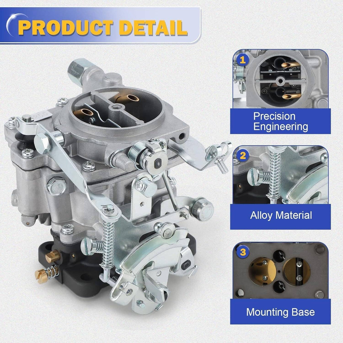 Solidspare New Carburetor Carb For 1986-1988 Suzuki Samurai 1.3L Engine US Model Toy-250